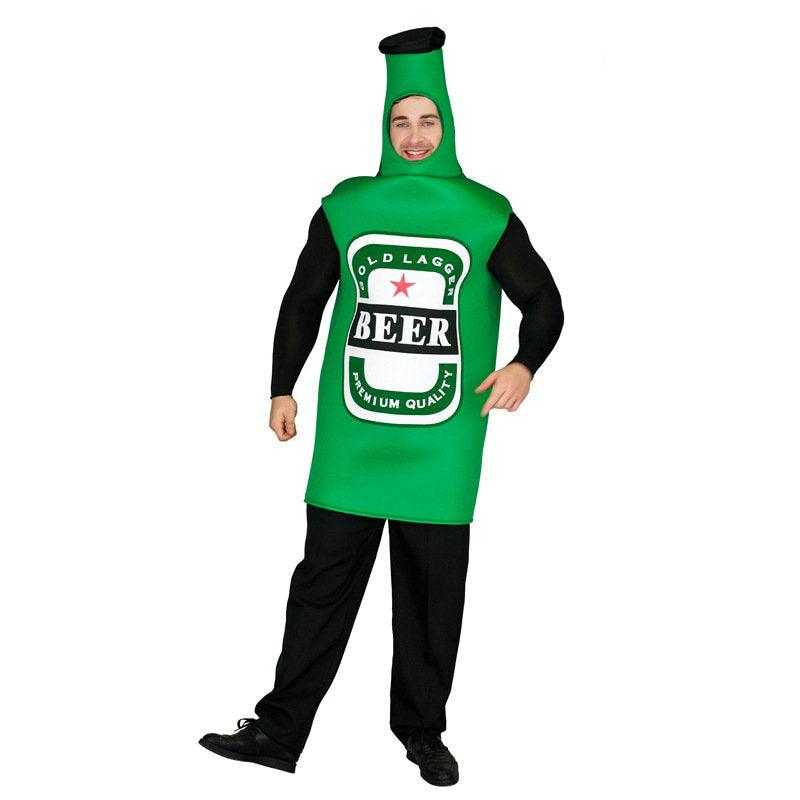 Oktoberfest Fun Carnival Beer Bottle Costume
