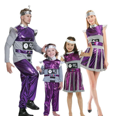 Halloween Robot Family Matching Costume - animeccos.com
