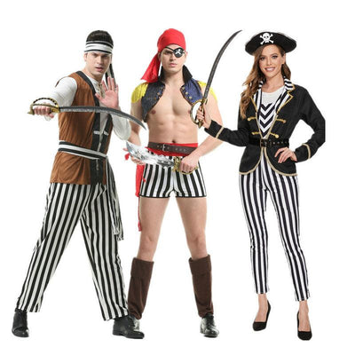 Halloween Pirate Group Costumes For Adult - animeccos.com