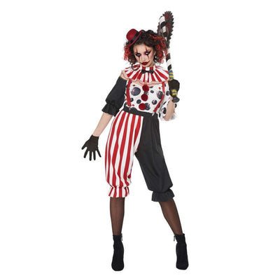Plus Size Evil Clown Costume for Women - animeccos.com