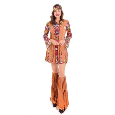 Women’s Hippie Costume - animeccos.com