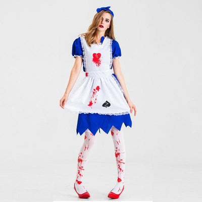 Women Zombie Alice Costume - animeccos.com