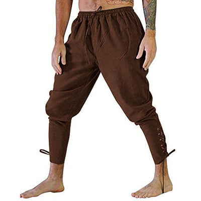 Medieval Vintage Viking Warrior Pants Costume - animeccos.com