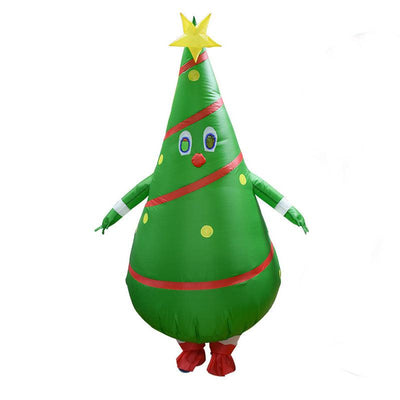Inflatable Christmas Tree Party Costume - animeccos.com