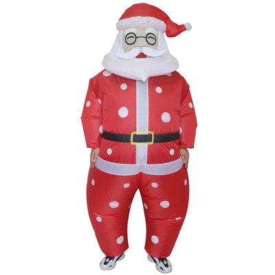 Christmas Inflatable Holiday Santa Claus Costume - animeccos.com