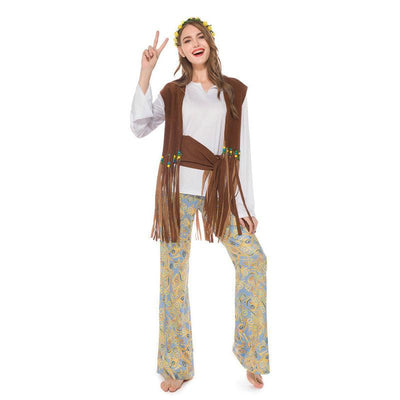 Adult 70S Hippie Costume For Women - animeccos.com
