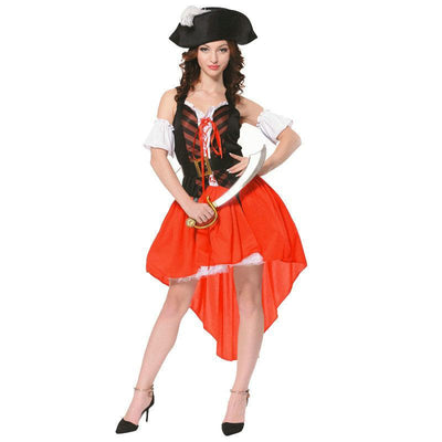 Adult Captain Pirates Caribbean Pirate Skirt Costume For Women - animeccos.com
