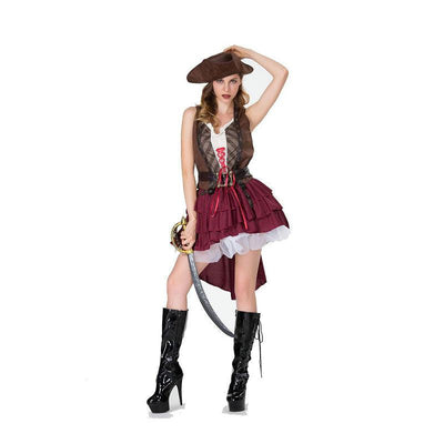 Adult Caribbean Pirate Babe Costume - animeccos.com