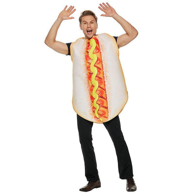 Adult Hot Dog Party Funny Costume - animeccos.com