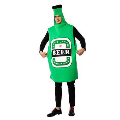 Beer Bottle Adult Funny Party Costume For Men And Women - animeccos.com