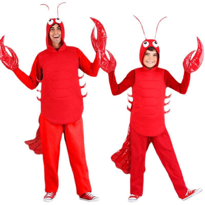 Family Animal Crayfish Costume For Adult And Kids - animeccos.com