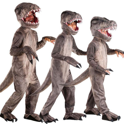 Family Animal Tyrannosaurus Rex T-Rex Costume For Adult And Kids - animeccos.com