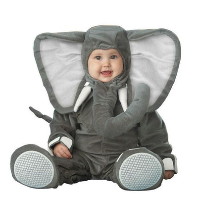 Funny Baby Toddler Elephant Costume Cosplay Romper - animeccos.com