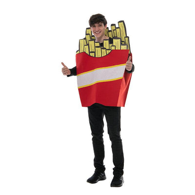 Funny Fries Adult Party Costume For Men And Women - animeccos.com
