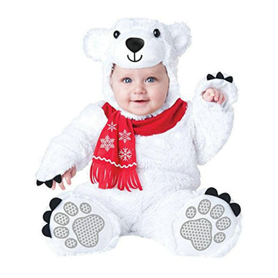Funny Infant Baby Polar Bear Costume Outfit - animeccos.com