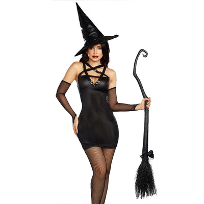 Halloween Aldult Women's Witch Dress Costume - animeccos.com