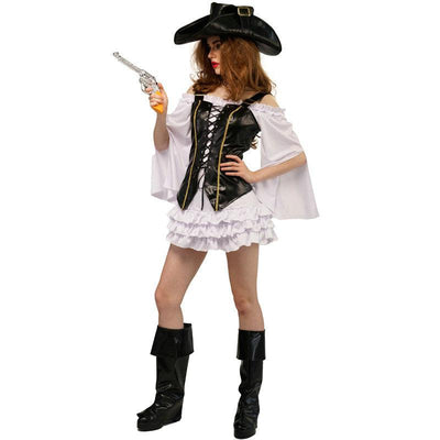 Halloween Pirate Dress Adult Costume Cosplay For Women - animeccos.com