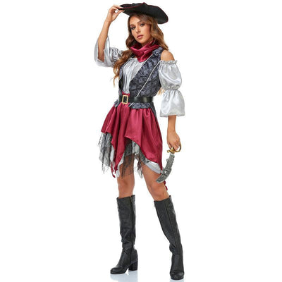 Halloween Pirate Dress Adult Costume For Women - animeccos.com