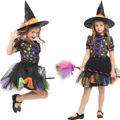 Halloween Witch Costume Skirt For Girls - animeccos.com