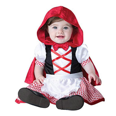 Infant Baby Little Red Riding Hood Halloween Costume Outfit - animeccos.com
