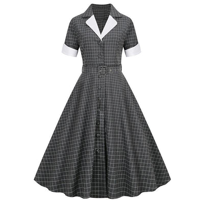 Retro Dress Vintage Dress 1950s Costume For Women - animeccos.com
