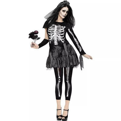 Adult Skeleton Halloween Costume - animeccos.com