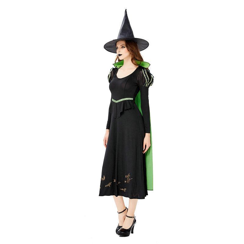 Witch Green Dress Costume For Women