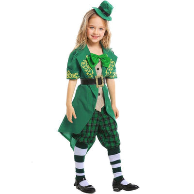 Kids Deluxe Leprechaun St Patrick's Day Costume - animeccos.com