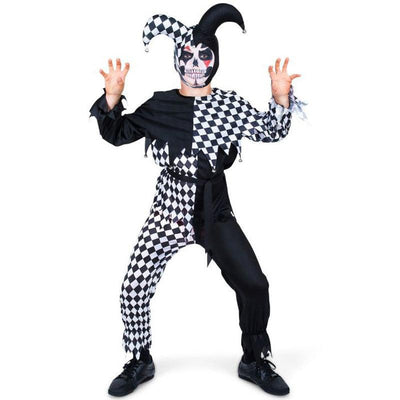 Scary Jester Kids Costume - animeccos.com