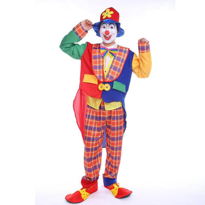 Mardi Gras Clown Costume for Men - animeccos.com