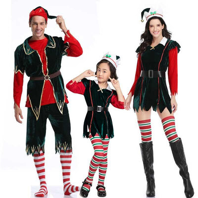 Christmas Elf Family Matching Costume - animeccos.com