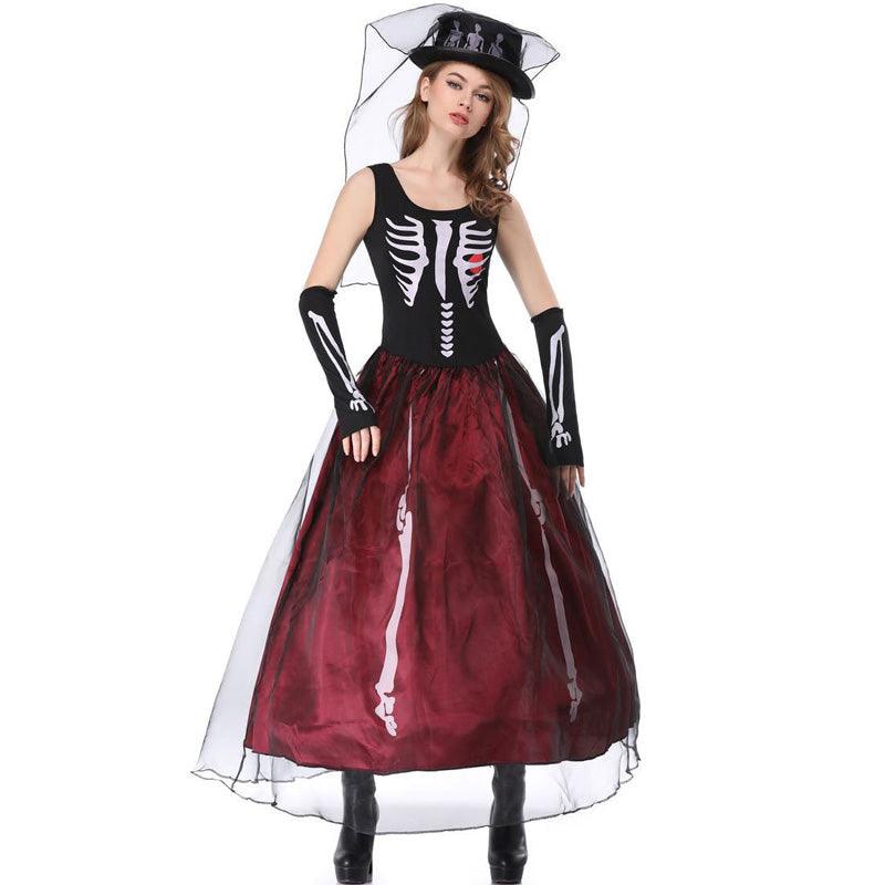 Skeleton Costume Dress for Women
