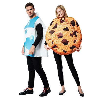 Adult Milk And Cookies Funny Couples Costumes - animeccos.com