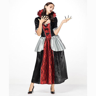 Adult Vampire Costume Women Halloween Cosplay Dress - animeccos.com