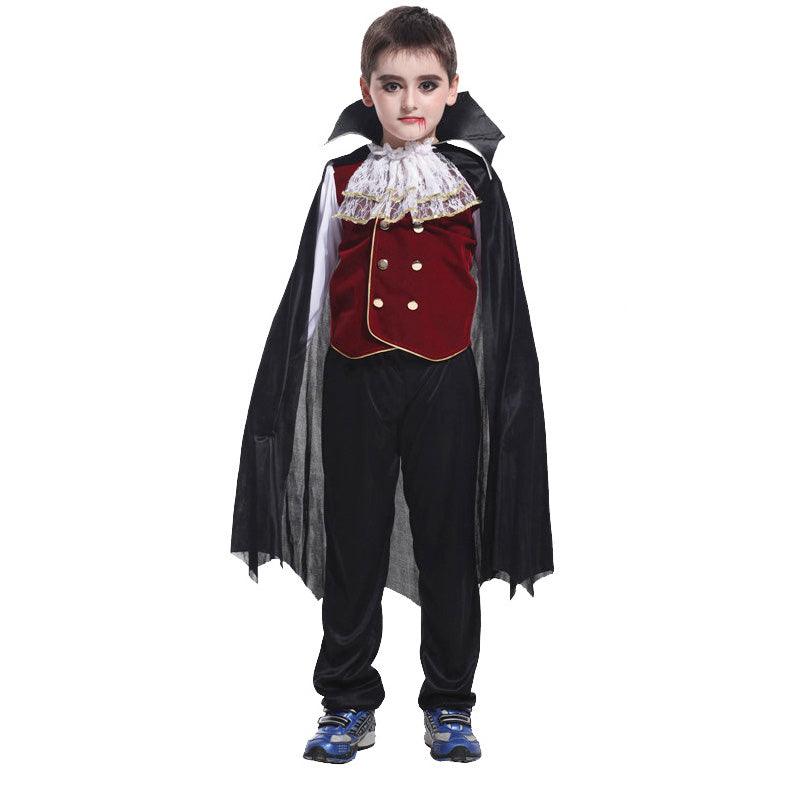 Boys Halloween Vampire Cosplay Costume