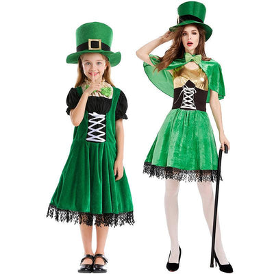 Irish Goblin Paternity Suit St. Patrick's Day Family Costumes - animeccos.com