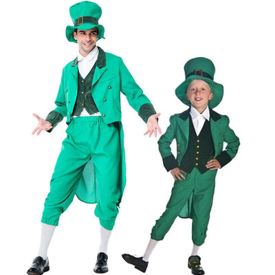 Male Paternity Suit St. Patrick's Day Family Costumes - animeccos.com
