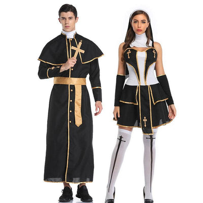 Priests and Nuns Couples Cosplay Costume - animeccos.com